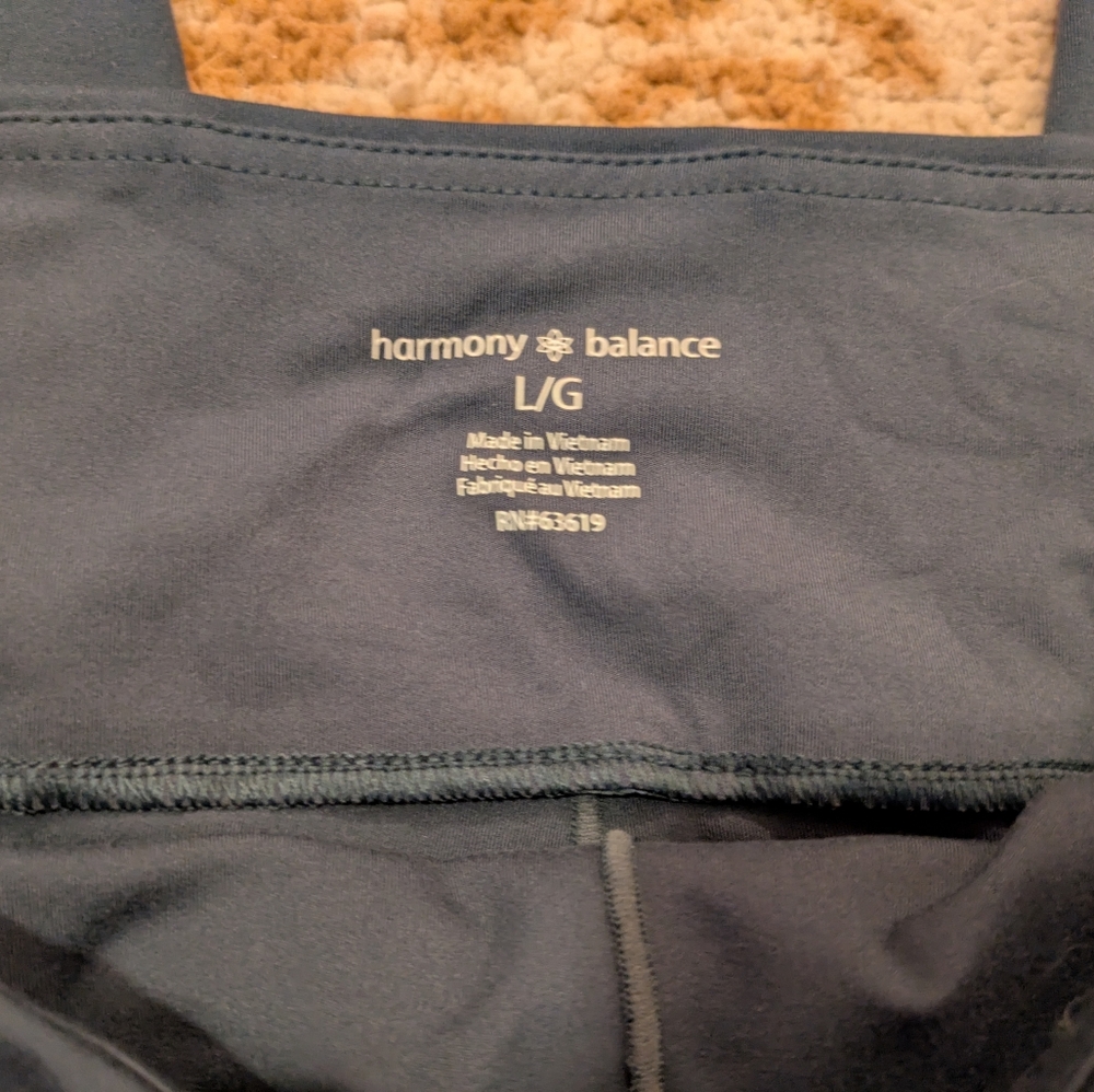 Harmony And Balance Forest Green Leggings - Picture 5 of 7